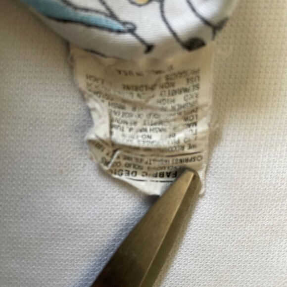 Vintage Tiny Toon Adventures 1990 Cartoon Twin Flat Sheet Cutter Fabric - Picture 5 of 13